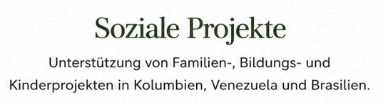 Soziale Projekte